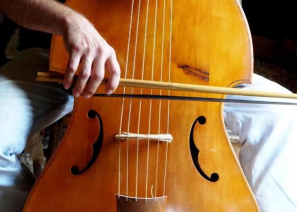Violone bow the french way